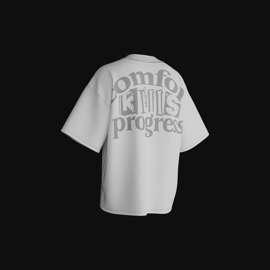 COMFORT KILLS PROGRESS T SHIRT WHITE