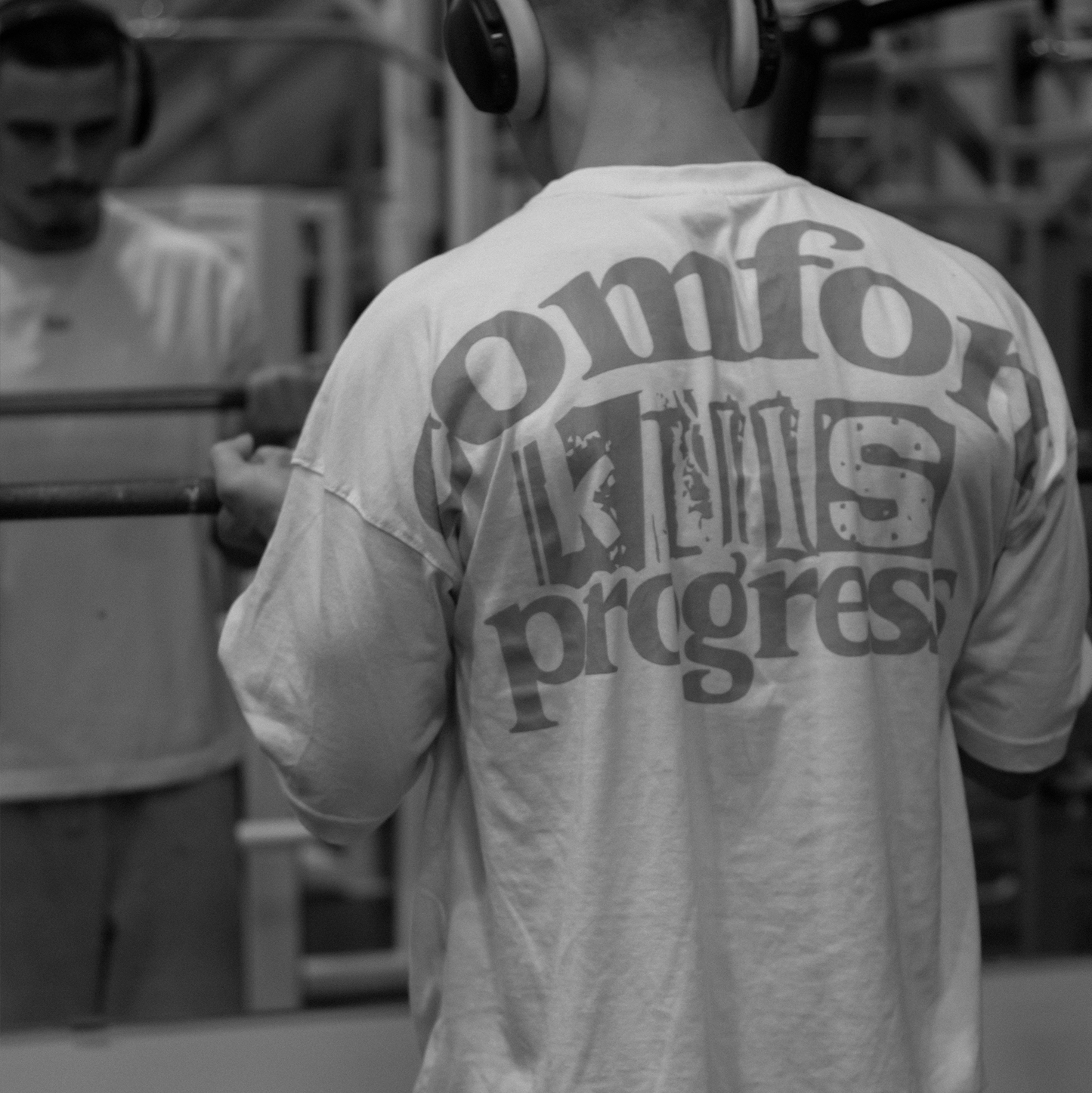 COMFORT KILLS PROGRESS T SHIRT WHITE